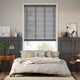 Colorized Steeple Grey & Anthracite Faux Wood Blind - 50mm Slat 3309