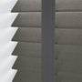 ColorizedPLA Graphite Grain & Anthracite Faux Wood Blind - 50mm Slat 8895