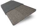 ColorizedSwatch Graphite Grain & Anthracite Faux Wood Blind - 50mm Slat sample image 8895
