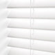 ColorizedPLA Fine White Faux Wood Blind - 50mm Slat 3316