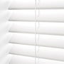 ColorizedPLA Fine White Faux Wood Blind - 50mm Slat 3316