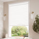 ColorizedZoom Fine White Faux Wood Blind - 50mm Slat 3316