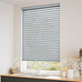 ColorizedZoom Shale Grey Wooden Blind - 50mm Slat 3325