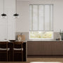 Colorized Morning Mist & Fossil Wooden Blind - 50mm Slat 3340