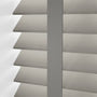 ColorizedPLA Contract Tampa Tonal Grey & Tin Faux Wood Blind - 50mm Slat 3358