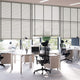 ColorizedZoom Contract Tampa Tonal Grey & Tin Faux Wood Blind - 50mm Slat 3358