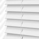 ColorizedPLA Contract Tampa Alpine White Faux Wood Blind - 50mm Slat 3359