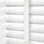 ColorizedPLA Contract Atlanta Bright White & Igloo Faux Wood Blind - 50mm Slat 3361