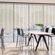 ColorizedZoom Contract Atlanta Flint Grain & Igloo Faux Wood Blind - 50mm Slat 3362