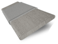 ColorizedSwatch Contract Atlanta Warm Grey & Tin Faux Wood Blind - 50mm Slat sample image 3365
