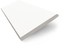 ColorizedSwatch Contract Atlanta Bright White Faux Wood Blind - 50mm Slat sample image 3367