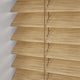 ColorizedPLA Natural Bamboo Jute Wooden Blind - 50mm Slat 3378