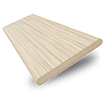 ColorizedSwatch Natural Bamboo Sand Wooden Blind - 50mm Slat sample image 3383