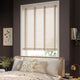 ColorizedZoom Nordic Oak & Chevron Tan Faux Wood Blind - 50mm Slat 3398