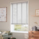 ColorizedZoom Turtle Dove Grey & Berber Silver Faux Wood Blind - 50mm Slat 3399