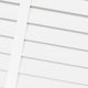ColorizedPLA Dove White & Snow Faux Wood Blind - 50mm Slat 3407