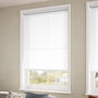 ColorizedZoom Valencia Simplicity White Roller Blind 3449