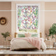 Colorized Paradise Botanical Flamingo Roller Blind 3466