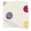 ColorizedSwatch Polka Dot Purple Roller Blind sample image 3490