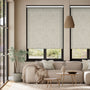 Colorized Moda Blackout Stone Grey Roller Blind 9444