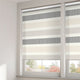 ColorizedZoom Cardigan Stripe Stone Roller Blind 3613