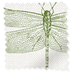 ColorizedSwatch Demoiselle Dragonfly Pine Roller Blind sample image 3621