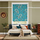 Colorized Amazilia Jade Roller Blind 3670
