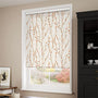 ColorizedZoom Salice Trail Tangerine Roller Blind 3696