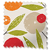 ColorizedSwatch Blomma Trail Tangerine Roller Blind sample image 3708