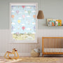 Colorized Balloons Flying High Blackout Roller Blind