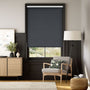 Colorized Canali Blackout Charcoal Grey Roller Blind 3720