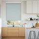 Colorized Canali Blackout Light Ocean Blue Roller Blind 3723