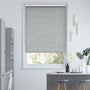 Colorized Canali Blackout Silver Grey Roller Blind