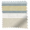 ColorizedSwatch Calcutta Stripe Blue Mist Roller Blind sample image 3763