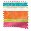 ColorizedSwatch Calcutta Stripe Candyfloss Roller Blind sample image 9006