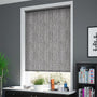 ColorizedZoom Adriana Glimmer Blackout Pewter Roller Blind