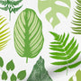 ColorizedPLA Tropical Leaves Moss Roller Blind 3810