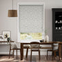 Colorized William Morris Sunflower Silver Grey Roller Blind 3822