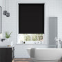 Colorized Electric Blackout Titan Atomic Black Roller Blind 3831