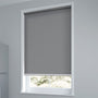 ColorizedZoom Electric Blackout Titan Harbour Grey Roller Blind 3837