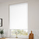 ColorizedZoom Electric Blackout Titan Pristine White Roller Blind 3839