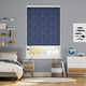 Colorized Electric Starry Skies Blue Roller Blind 3864