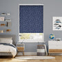 Colorized Electric Starry Skies Blue Roller Blind 3864