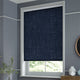 ColorizedZoom Electric Thermal Luxe Dimout Twilight Blue Roller Blind 3867
