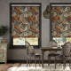 Colorized William Morris Acanthus Velvet Chestnut Roller Blind 3909