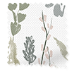 ColorizedSwatch Leilani Morning Mist Roller Blind sample image 3996