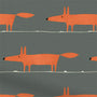 ColorizedPLA Mr Fox Charcoal Roller Blind 4002