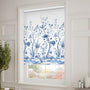 ColorizedZoom Chinoiserie China Blue Roller Blind 4008