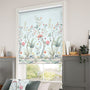 ColorizedZoom Chinoiserie Duck Egg Roller Blind 4009