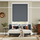 Colorized Fara Blackout Dark Denim Roller Blind 4015